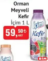 İÇİM ORMAN MEYVELİ KEFİR 1 L